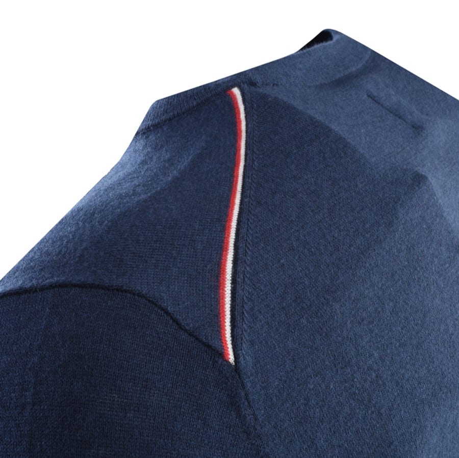 Alternative Image for ProductPretty Green Crew Neck Knit Jumper Navy3